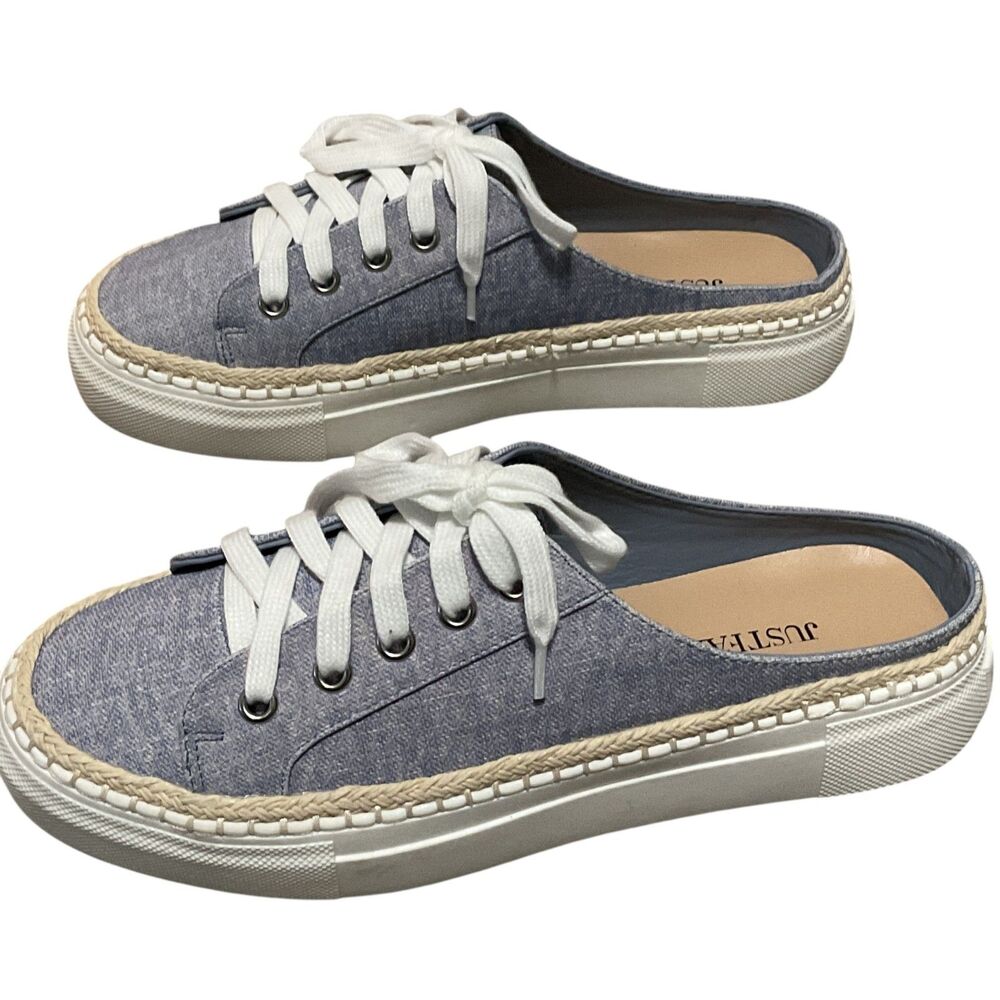 Justfab Late Riser Slip-On Sneaker Size 7.5 - Picture 4 of 8